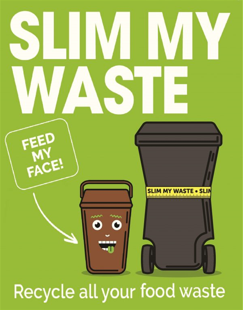 Slim my waste, feed my face Slim my waste, feed my face